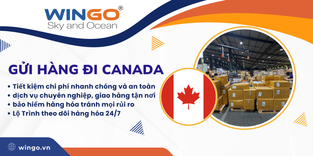 dịch vụ gửi hàng đi canada chuyên nghiệp