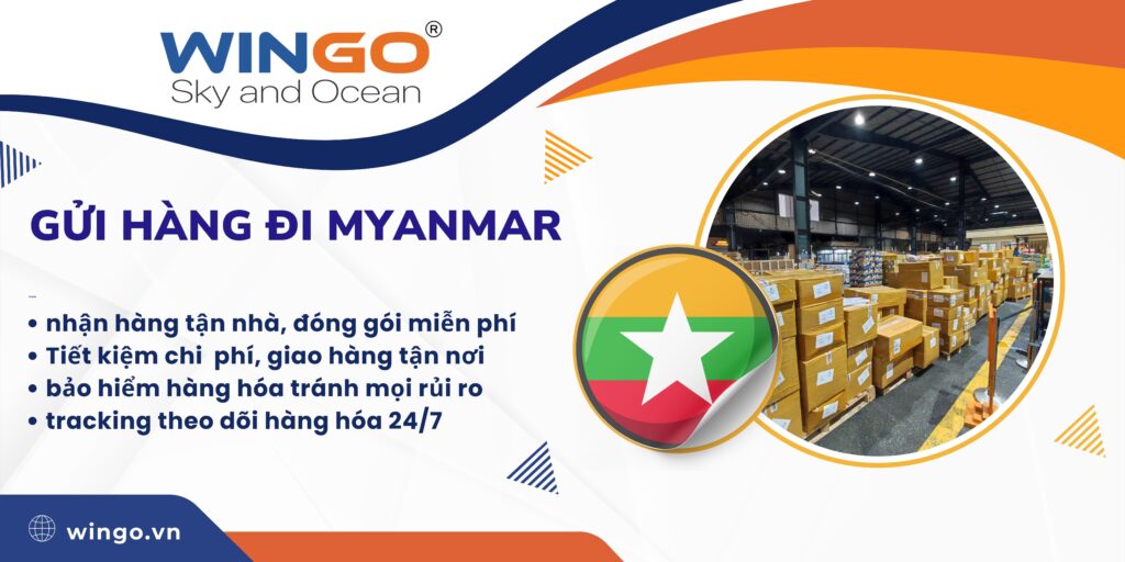 Gửi hàng đi Myanmar