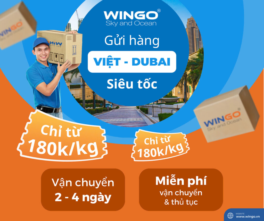 Gửi hàng đi UAE giá rẻ