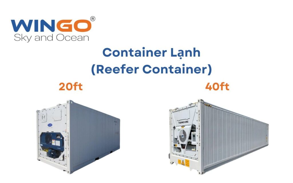 Container Lạnh (Reefer Container) 20ft và 40ft