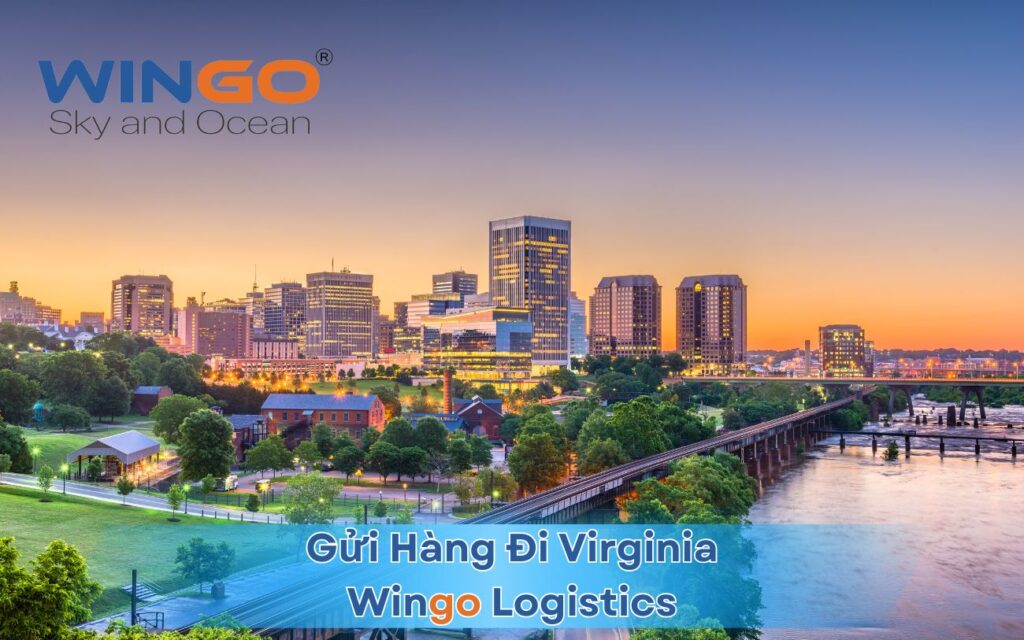 Gửi hàng đi Virginia Wingo Logistics