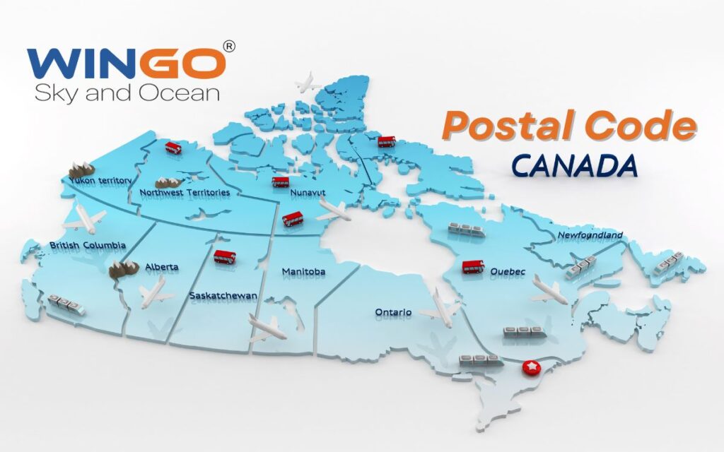 Mã zip code Canada
