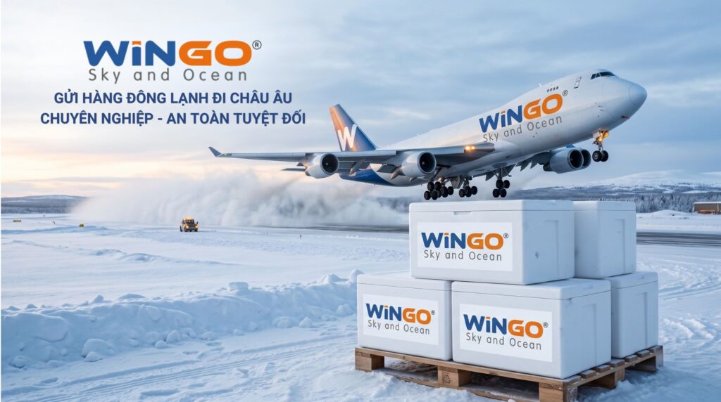 Dịch vụ vận chuyển hàng đông lạnh đi Châu Âu