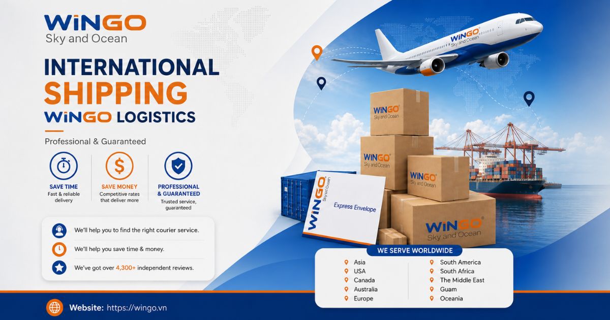 Vận chuyển quốc tế Wingo Logistics