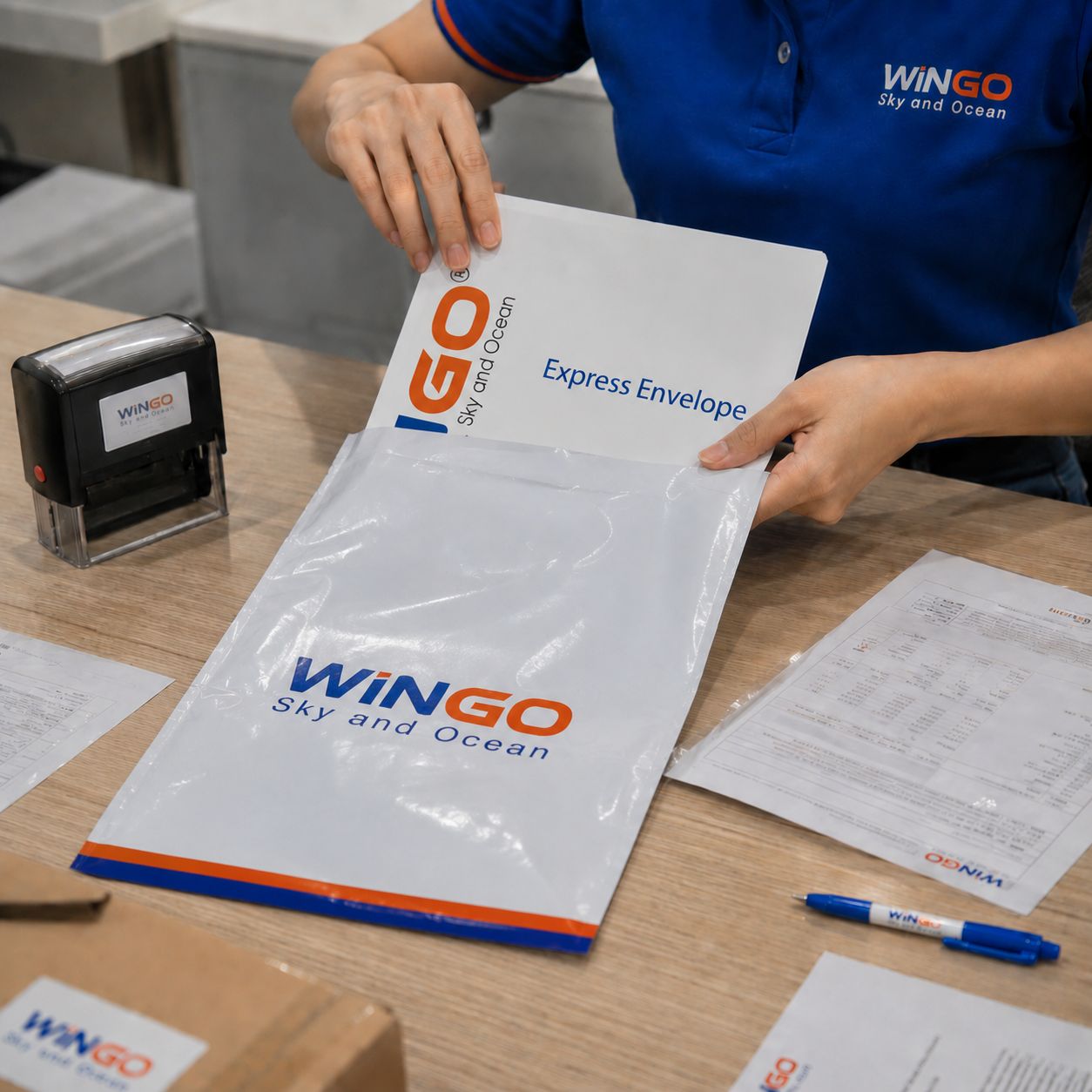 gửi chứng từ, hồ sơ